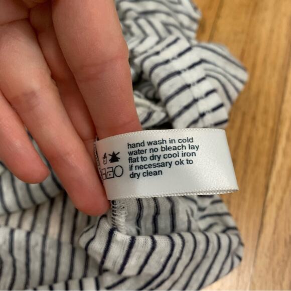 Three dots linen blend striped top - Picture 7 of 7